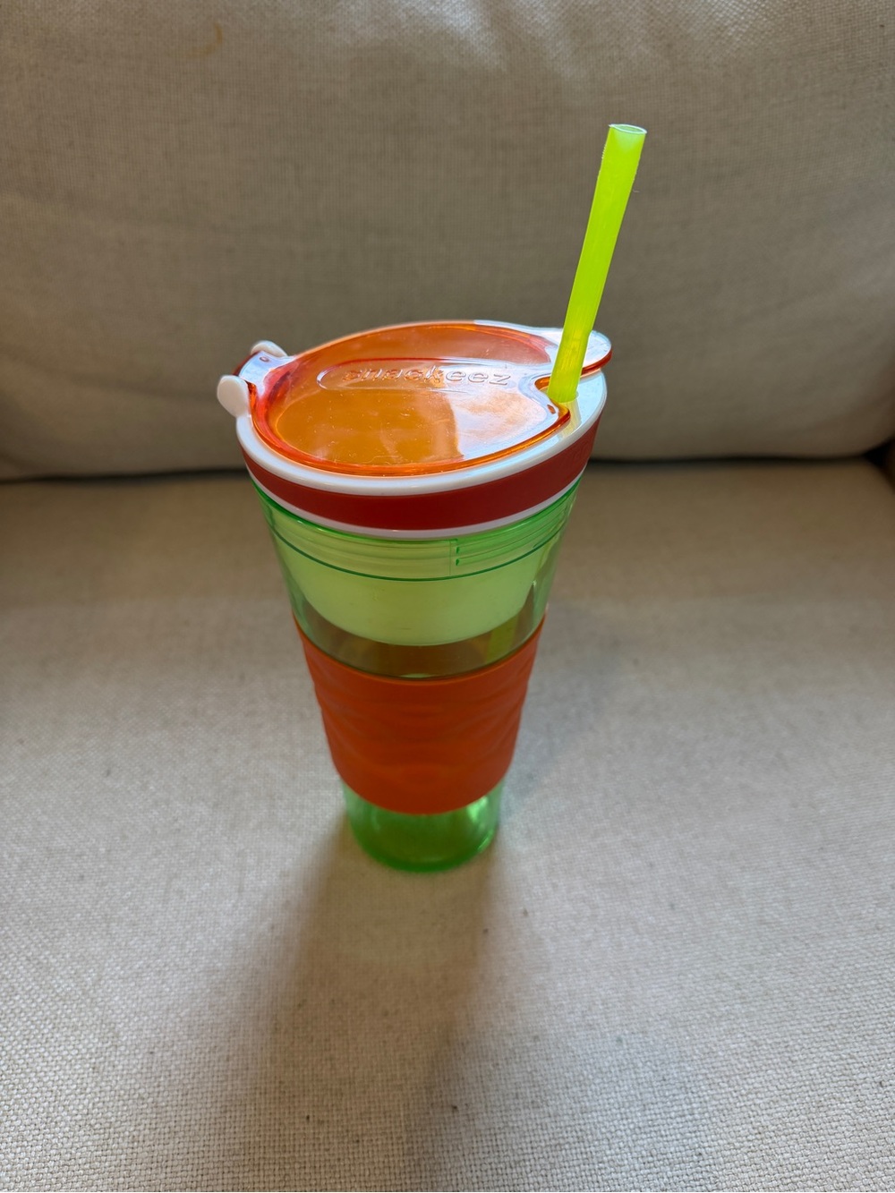 Snackeez 16oz 2 in 1 Snack Drink Cup